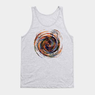 Gravity Color Whirlpool Abstract Tank Top